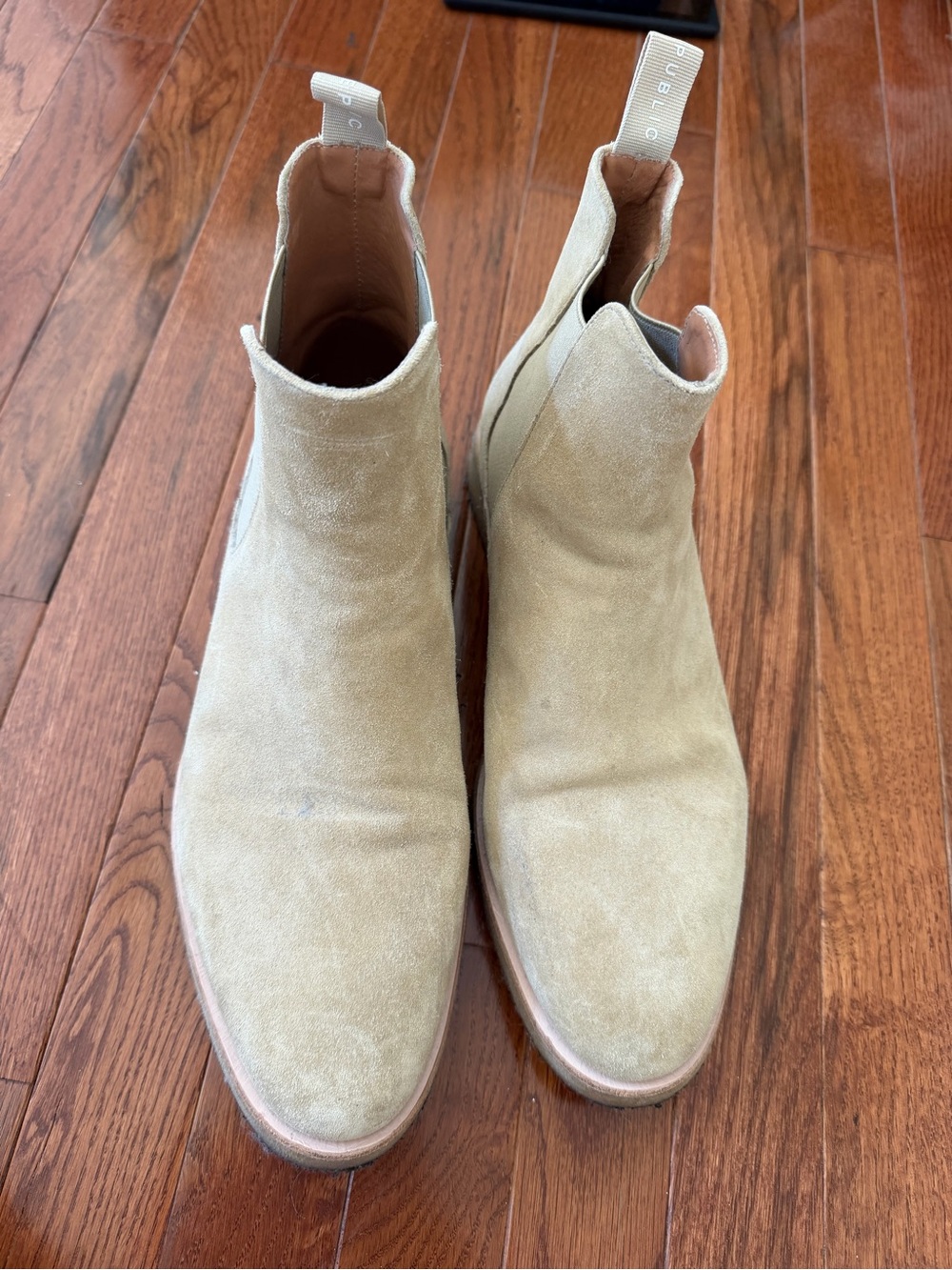 New Republic Sonoma Men’s Suede Chelsea Boots Tan Size 11